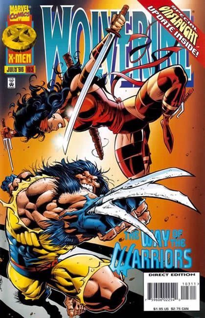 Wolverine, Vol. 2 Top Of The World, Ma! |  Issue#103A | Year:1996 | Series: Wolverine | Pub: Marvel Comics | Direct Edition