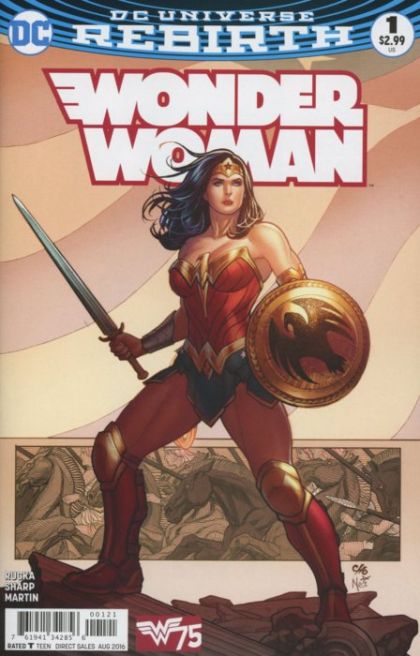 Wonder Woman, Vol. 5 The Lies |  Issue#1B | Year:2016 | Series: Wonder Woman | Pub: DC Comics