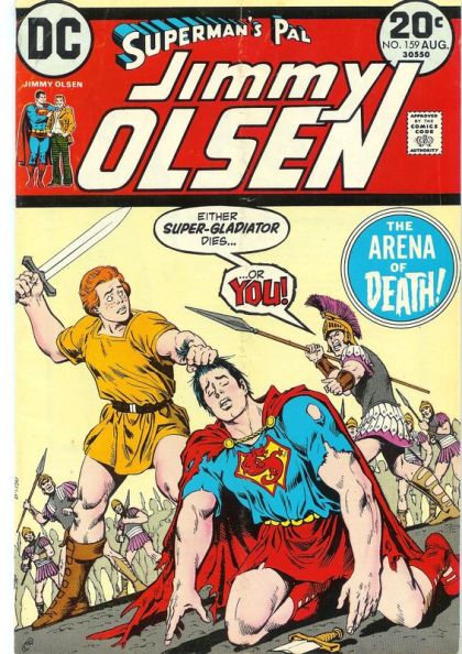 Superman's Pal Jimmy Olsen The Arena Of Death |  Issue#159 | Year:1973 | Series:  | Pub: DC Comics |