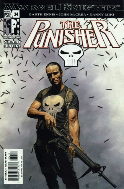 The Punisher, Vol. 6 Confederacy Of Dunces, Part 2 |  Issue#34A | Year:2003 | Series: Punisher | Pub: Marvel Comics | Direct Edition