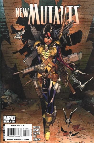 New Mutants, Vol. 3 Return of the Legion, Part 3: Cognitive Therapy |  Issue#3A | Year:2009 | Series: New Mutants | Pub: Marvel Comics | Adam Kubert Regular Cover