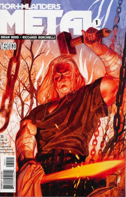 Northlanders Metal, The Old Ways |  Issue#30 | Year:2010 | Series:  | Pub: DC Comics |