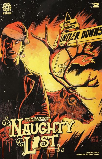 Naughty List  |  Issue#2 | Year:2022 | Series:  | Pub: AfterShock Comics | Francesco Francavilla Cover