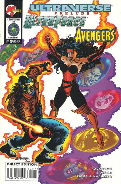 Ultraforce / Avengers Prelude The Swords Are Drawn |  Issue#1 | Year:1995 | Series:  | Pub: Malibu Comics |