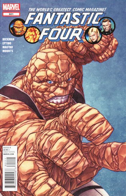 Fantastic Four, Vol. 3 Forever, Part 2 |  Issue#601A | Year:2011 | Series: Fantastic Four | Pub: Marvel Comics | Mike Choi Regular Cover