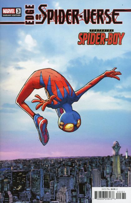 Edge of Spider-Verse, Vol. 3 Nobody Knows Who You Are / Hermanita |  Issue#3C | Year:2023 | Series:  | Pub: Marvel Comics | Humberto Ramos Variant