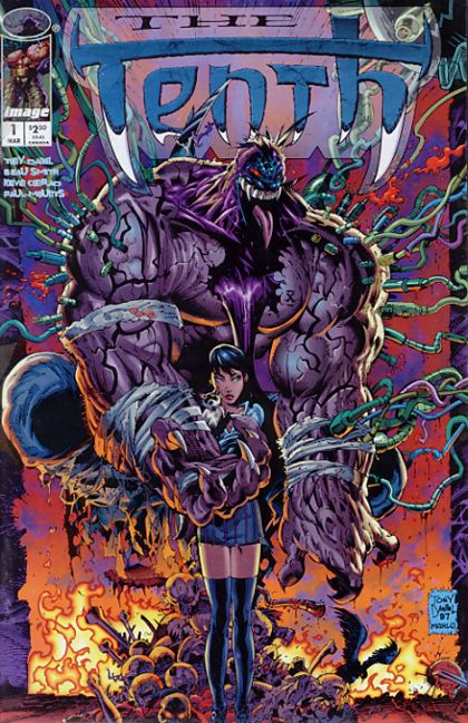 The Tenth, Vol. 1 Abuse of Humanity American Enterainment Exclusive Variant Cover |  Issue#1A | Year:1997 | Series: The Tenth | Pub: Image Comics