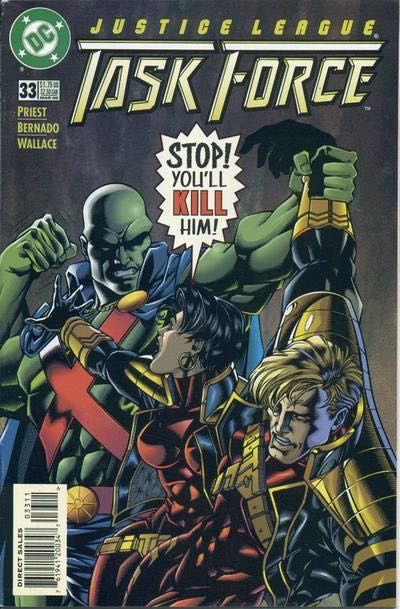 Justice League Task Force The Stand |  Issue#33 | Year:1996 | Series: JLA | Pub: DC Comics |