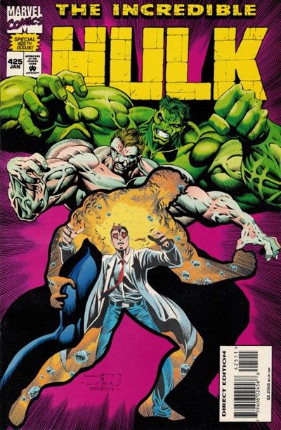 The Incredible Hulk, Vol. 1 Fall of the Pantheon, Part 2: Error |  Issue#425A | Year:1995 | Series: Hulk | Pub: Marvel Comics | Direct Edition No Hologram