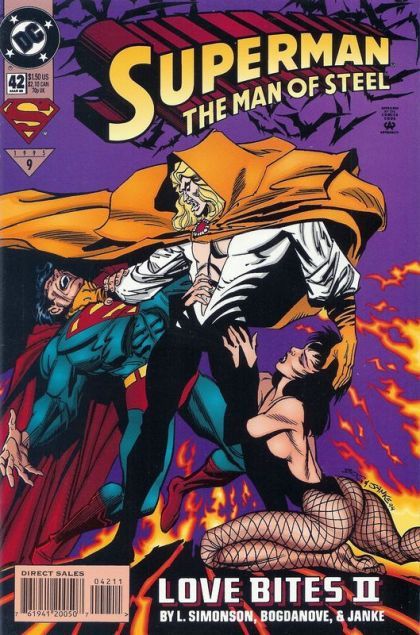 Superman: The Man of Steel Lock & Key |  Issue#42A | Year:1995 | Series: Superman | Pub: DC Comics | Direct Edition