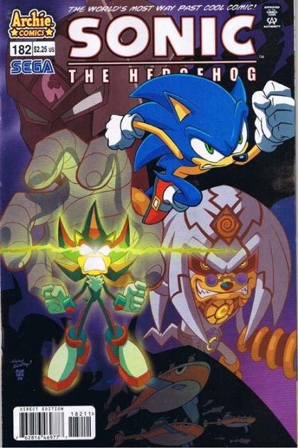 Sonic the Hedgehog, Vol. 2 Fallen Angel |  Issue#182 | Year:2007 | Series: Sonic The Hedgehog | Pub: Archie Comic Publications |