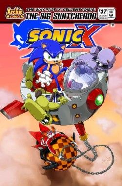 Sonic X  |  Issue#37 | Year:2008 | Series: Sonic The Hedgehog | Pub: Archie Comic Publications |