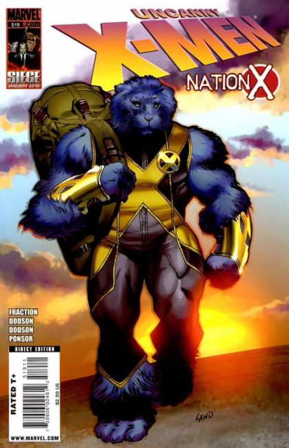 Uncanny X-Men, Vol. 1 Nation X - Nation X |  Issue#519A | Year:2009 | Series: X-Men | Pub: Marvel Comics | Greg Land Regular