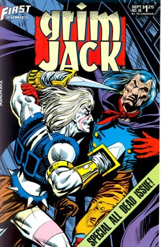 Grimjack Heaven/Hell / Muden's Bar: When Egos Clash |  Issue#38 | Year:1987 | Series: Grimjack | Pub: First Comics |