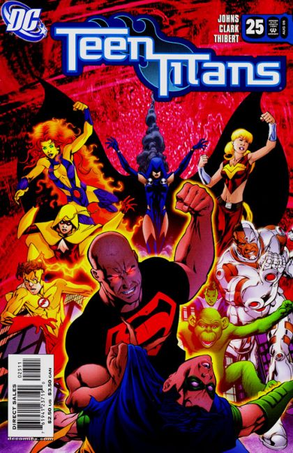 Teen Titans, Vol. 3 The Insiders - Part Three |  Issue#25A | Year:2005 | Series: Teen Titans | Pub: DC Comics | Direct Edition