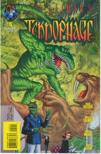 Teknophage Comes The Locomotive Beneath |  Issue#5 | Year:1995 | Series:  | Pub: Tekno Comix |