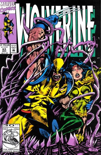 Wolverine, Vol. 2 Bastions Of Glory! |  Issue#63A | Year:1992 | Series: Wolverine | Pub: Marvel Comics | Direct Edition