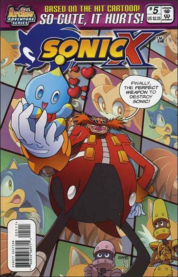 Sonic X  |  Issue#5 | Year:2008 | Series: Sonic The Hedgehog | Pub: Archie Comic Publications |