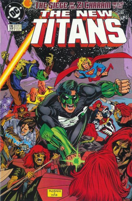 The New Titans The Siege of the Zi Charam - Xenocide |  Issue#125 | Year:1995 | Series: Teen Titans | Pub: DC Comics |