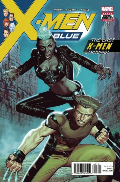 X-Men: Blue Cry Havok |  Issue#23A | Year:2018 | Series: X-Men | Pub: Marvel Comics | Jorge Molina Regular