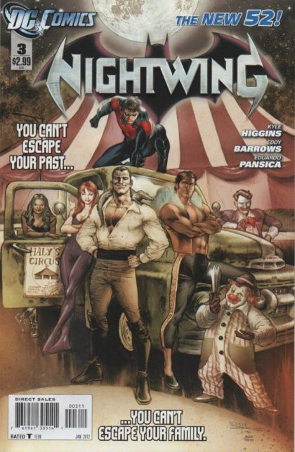 Nightwing, Vol. 3 Past and Present |  Issue#3A | Year:2011 | Series: Nightwing | Pub: DC Comics | Direct Edition