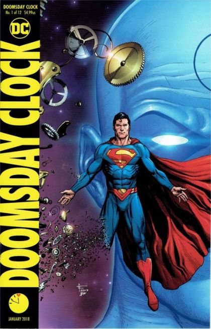 Doomsday Clock That Annihilated Place |  Issue#1C | Year:2017 | Series:  | Pub: DC Comics | Gary Frank Variant