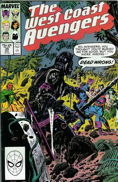 The West Coast Avengers, Vol. 2 Upset! |  Issue#39A | Year:1988 | Series:  | Pub: Marvel Comics | Direct Edition