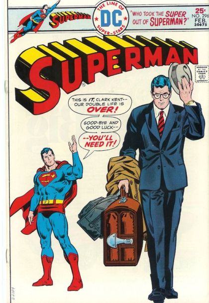 Superman, Vol. 1 Who Took The Super Out Of Superman? |  Issue#296 | Year:1976 | Series: Superman | Pub: DC Comics