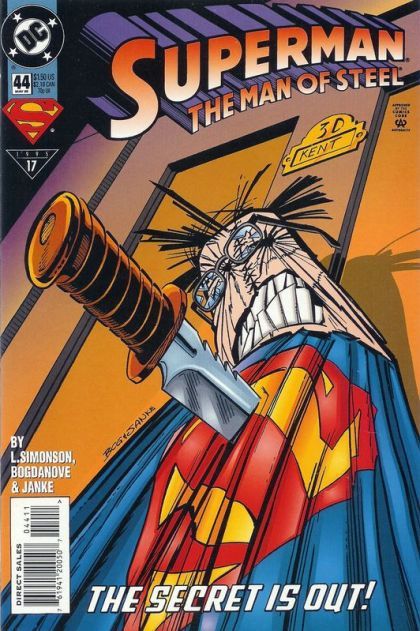 Superman: The Man of Steel To Know... Know... Know Him! |  Issue#44A | Year:1995 | Series: Superman | Pub: DC Comics | Direct Edition