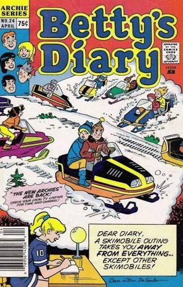 Betty's Diary  |  Issue#24B | Year:1989 | Series: Archie | Pub: Archie Comic Publications | Newsstand Edition