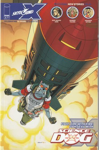 Skybound X Rick Grimes 2000 / Murder Falcon / Science Dog / Assassin Nation |  Issue#3B | Year:2021 | Series:  | Pub: Image Comics | Cory Walker Variant