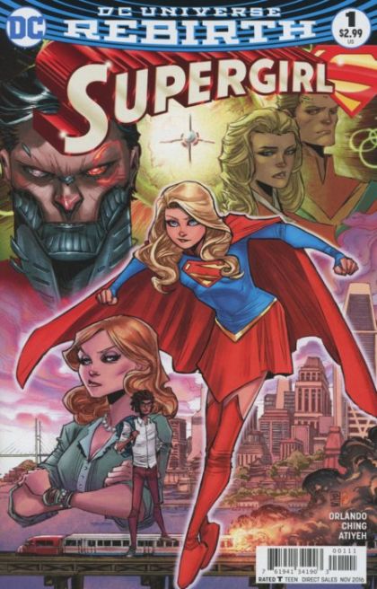 Supergirl, Vol. 7 Reign of the Cyborg Superman |  Issue#1A | Year:2016 | Series:  | Pub: DC Comics | Brian Ching Regular