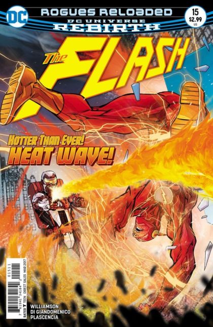 Flash, Vol. 5 Rogues Reloaded, Part 2 |  Issue#15A | Year:2017 | Series: Flash | Pub: DC Comics | Regular Carmine Di Giandomenico Cover