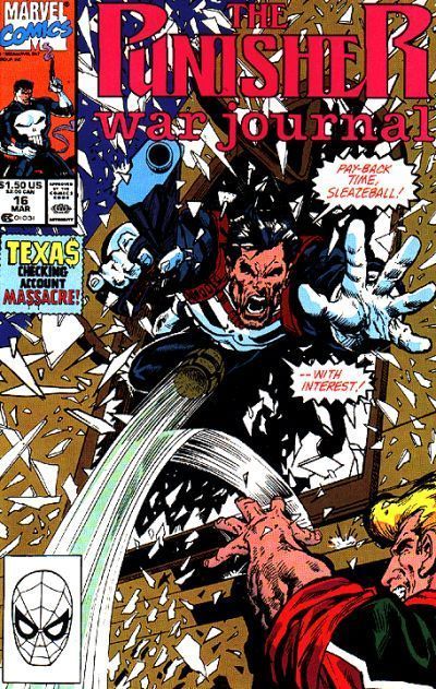 Punisher War Journal, Vol. 1 Panhandle |  Issue#16A | Year:1990 | Series: Punisher | Pub: Marvel Comics | Direct Edition