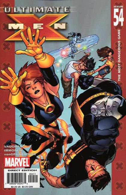 Ultimate X-Men, Vol. 1 The Most Dangerous Game, Chapter One |  Issue#54 | Year:2005 | Series: X-Men | Pub: Marvel Comics |