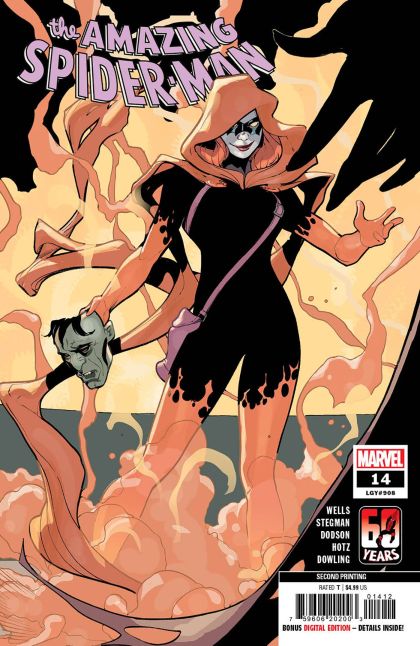 The Amazing Spider-Man, Vol. 6  |  Issue#14S | Year:2022 | Series: Spider-Man | Pub: Marvel Comics | 2nd Printing Terry Dodson