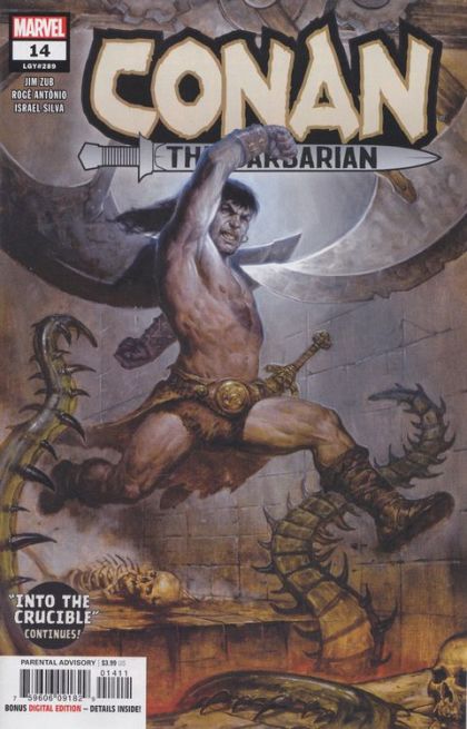 Conan the Barbarian, Vol. 3 Into the Crucible, Into The Crucible |  Issue#14A | Year:2020 | Series:  | Pub: Marvel Comics | E.M. Gist Regular