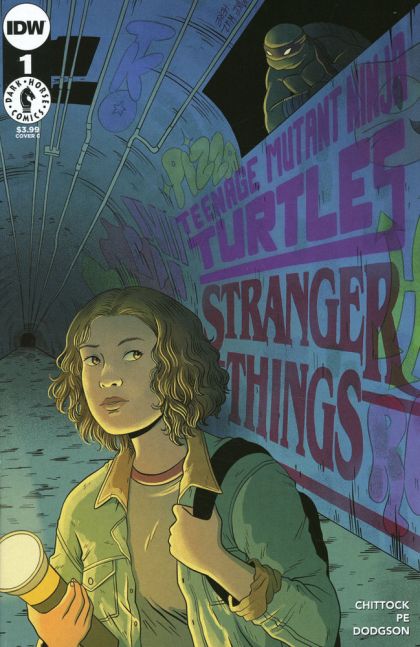 Teenage Mutant Ninja Turtles x Stranger Things The Tourists |  Issue