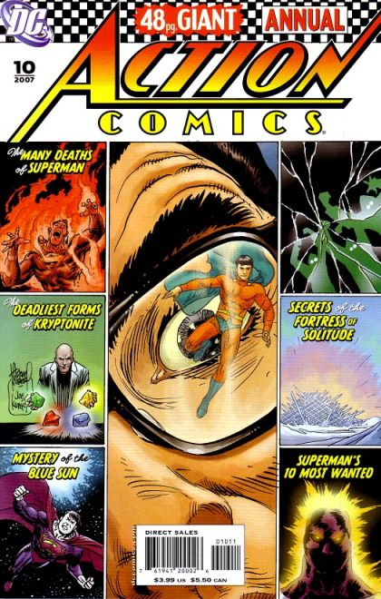 Action Comics, Vol. 1 Annual The Many Deaths of Superman |  Issue#10A | Year:2007 | Series:  | Pub: DC Comics | Regular Adam Kubert Cover