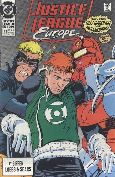 Justice League Europe / International Family Ties |  Issue#11A | Year:1990 | Series: JLA | Pub: DC Comics | Direct Edition