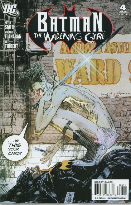 Batman: The Widening Gyre The Centre Cannot Hold |  Issue#4A | Year:2010 | Series: Batman | Pub: DC Comics | Bill Sienkiewicz Regular