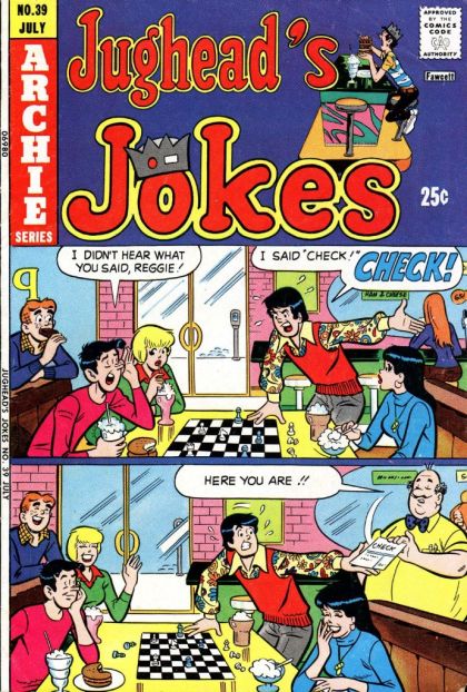 Jughead's Jokes  |  Issue#39 | Year:1974 | Series:  | Pub: Archie Comic Publications |