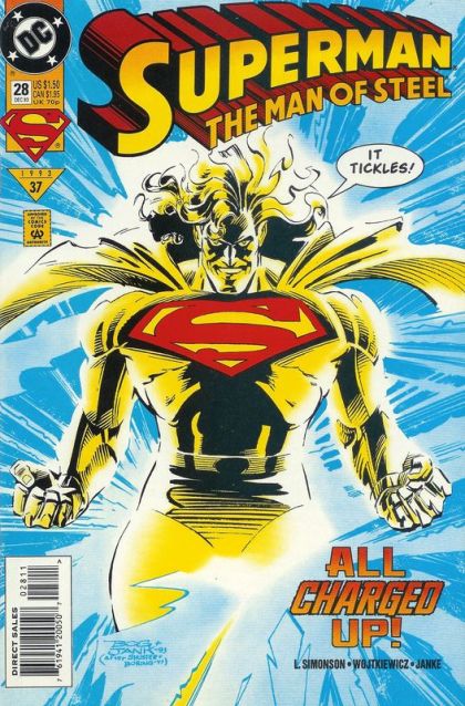 Superman: The Man of Steel The Professionals |  Issue#28A | Year:1993 | Series: Superman | Pub: DC Comics | Direct Edition