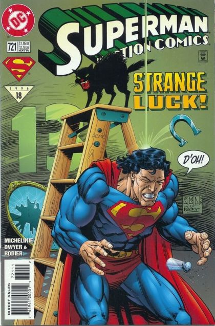 Action Comics, Vol. 1 The Fortune Plague |  Issue#721A | Year:1996 | Series:  | Pub: DC Comics | Direct Edition