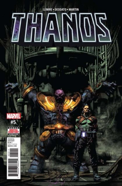 Thanos, Vol. 2  |  Issue#5A | Year:2017 | Series:  | Pub: Marvel Comics | Regular Mike Deodato Jr Cover