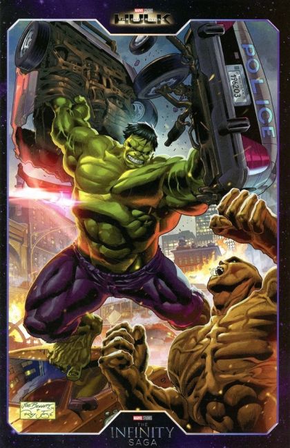 Hulk, Vol. 4 "Smashtronaut!" |  Issue#1H | Year:2021 | Series: Hulk | Pub: Marvel Comics | Joe Bennett Infinity Saga Phase 1 Variant