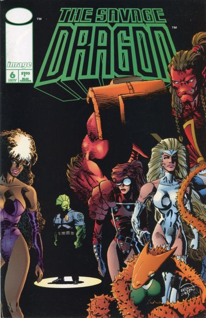 Savage Dragon, Vol. 2  |  Issue#6A | Year:1993 | Series: The Savage Dragon | Pub: Image Comics | Direct Edition