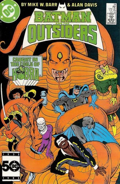 Batman and the Outsiders, Vol. 1 Serpent in the Sky |  Issue