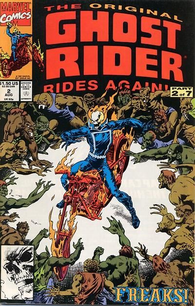 The Original Ghost Rider Rides Again Freaks!; The Tears of Adam Henderson |  Issue#2A | Year:1991 | Series:  | Pub: Marvel Comics | Direct Edition