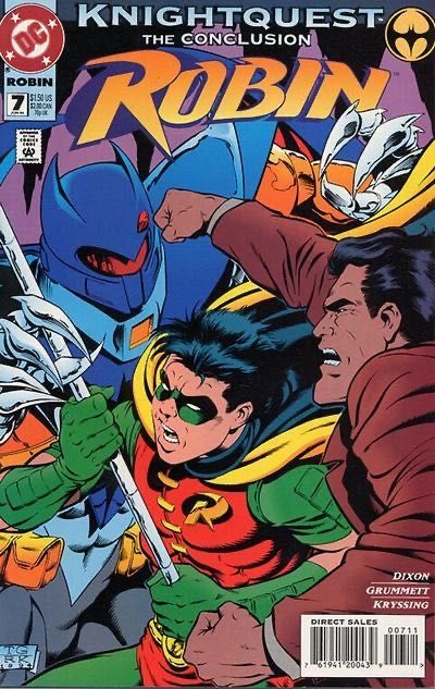 Robin, Vol. 2 Knightquest: The Crusade - Turning Point |  Issue#7A | Year:1994 | Series: Robin | Pub: DC Comics | Direct Edition